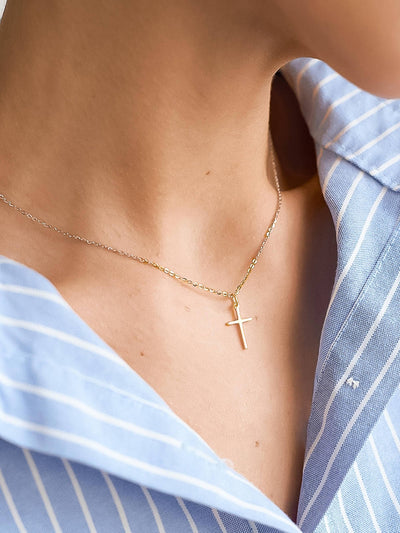 Tirza Small Cross Necklace