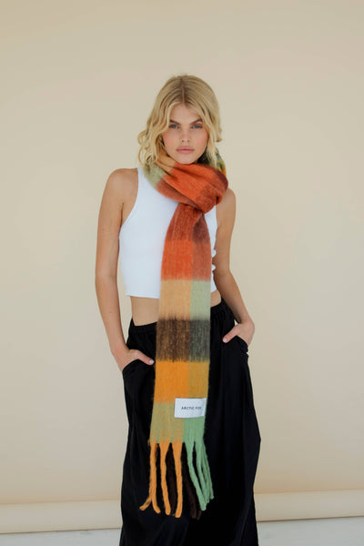 The Reykjavik Scarf - 100% Recycled - Kyoto Gardens