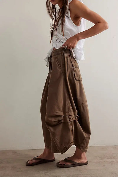 Willow Poplin Midi Skirt | Free People