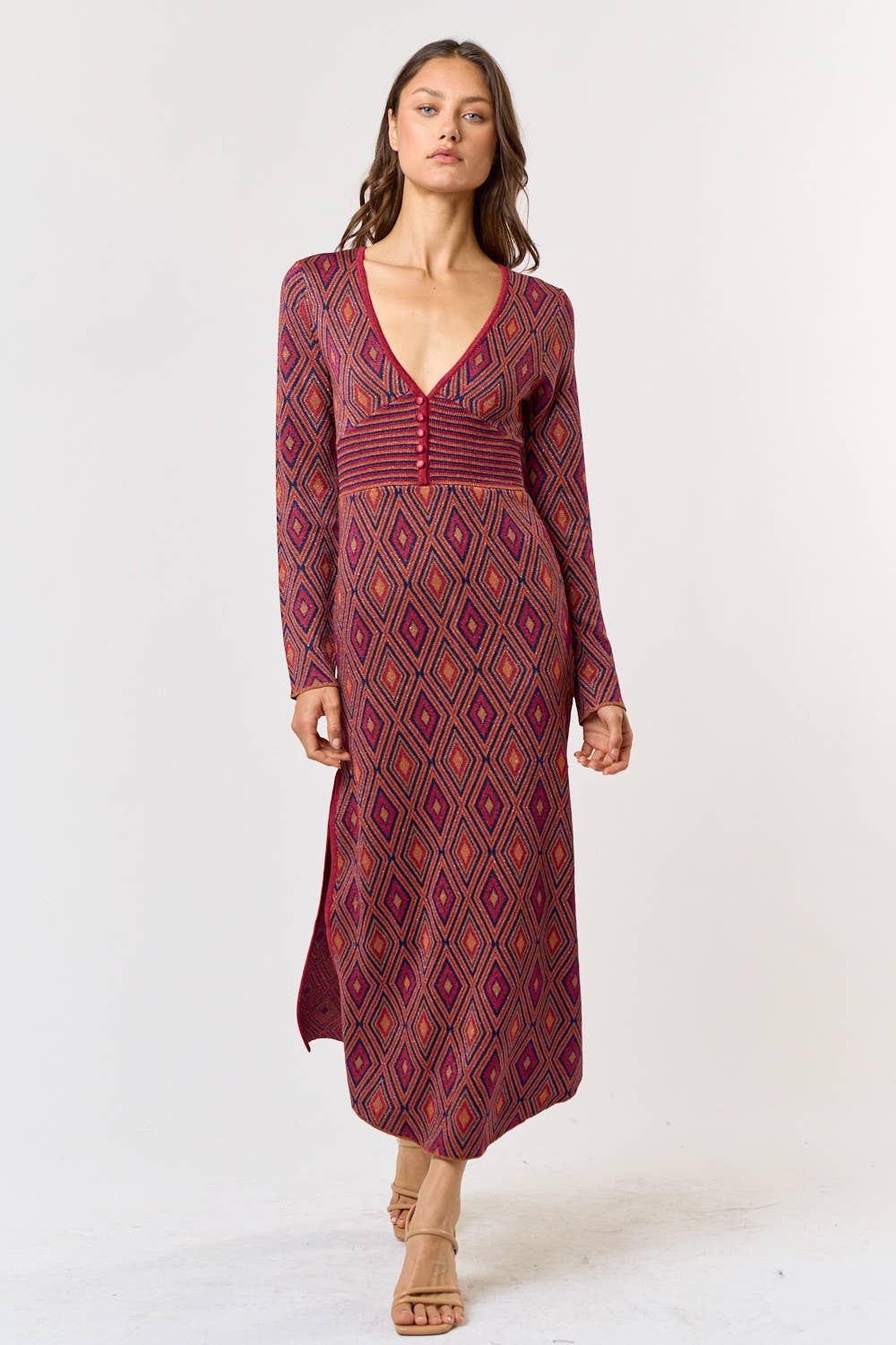 Hayworth Jacquard Dress