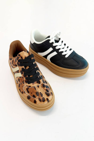 Leopard Platform Sneaker