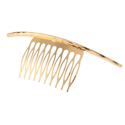 Metallic Gold Hair Comb