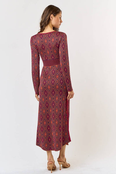 Hayworth Jacquard Dress