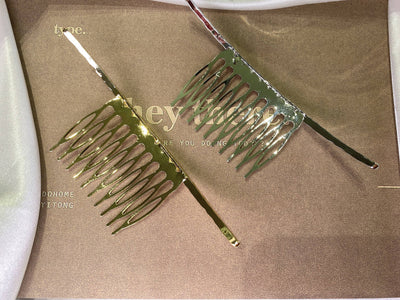 Metallic Gold Hair Comb