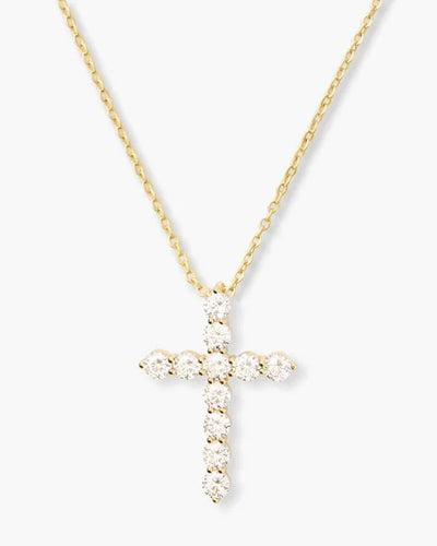 Oh She Fancy Small Cross Pendant | Melinda Maria