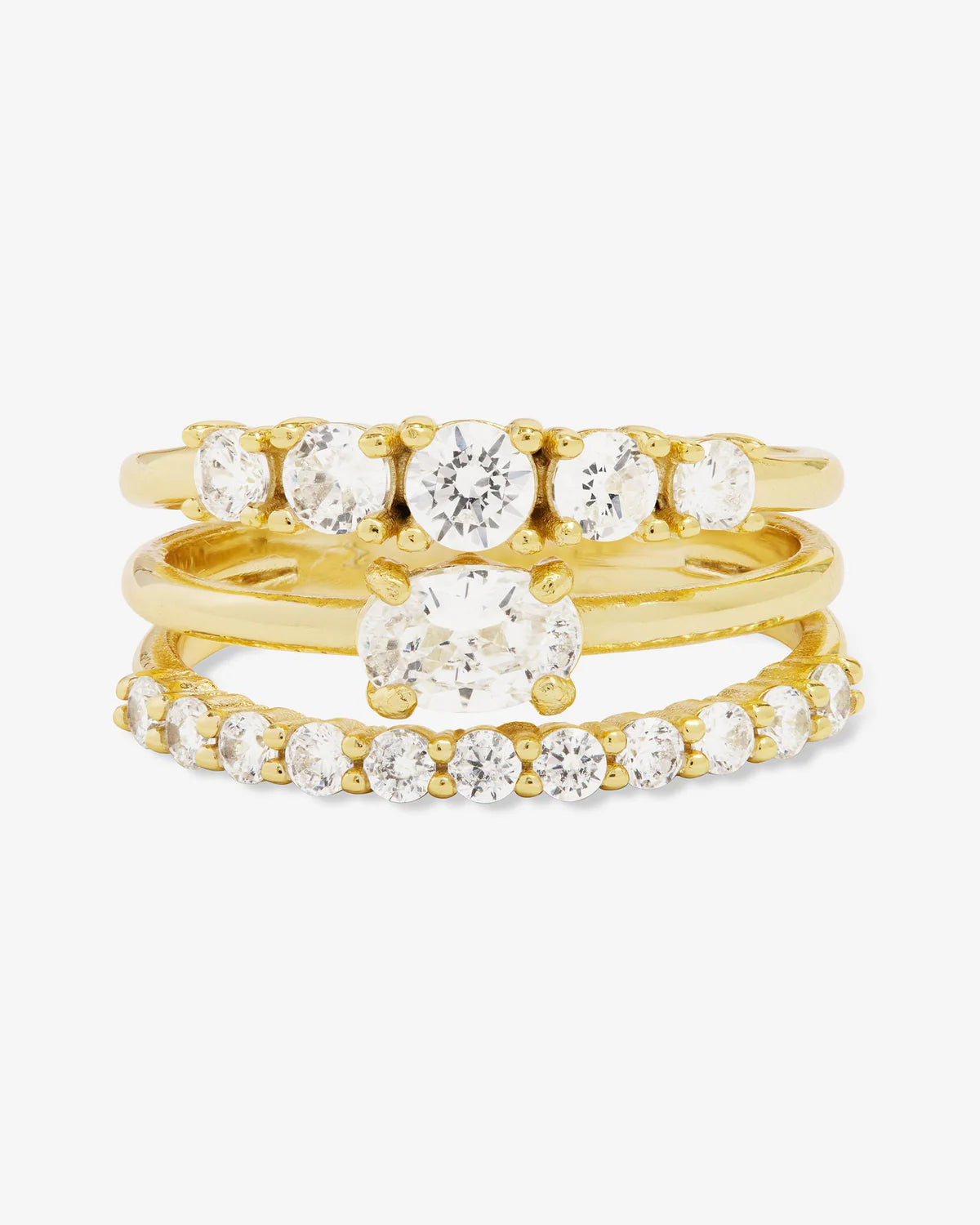 She’s So Stacked Ring | Melinda Maria