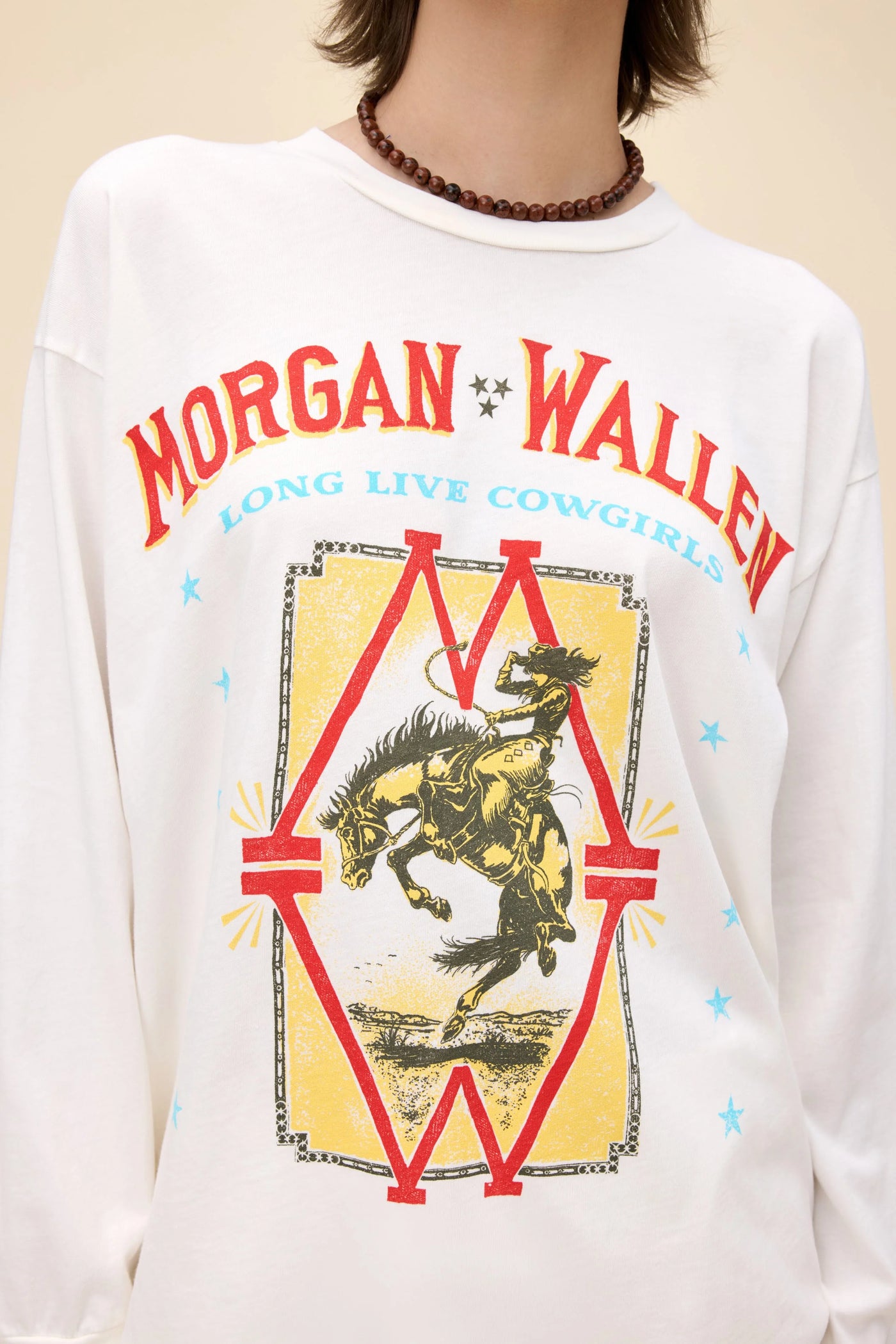 Morgan Wallen Long Live Cowgirls Relaxed LS