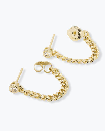 Baby Julian Soft Chain Earrings | Melinda Maria