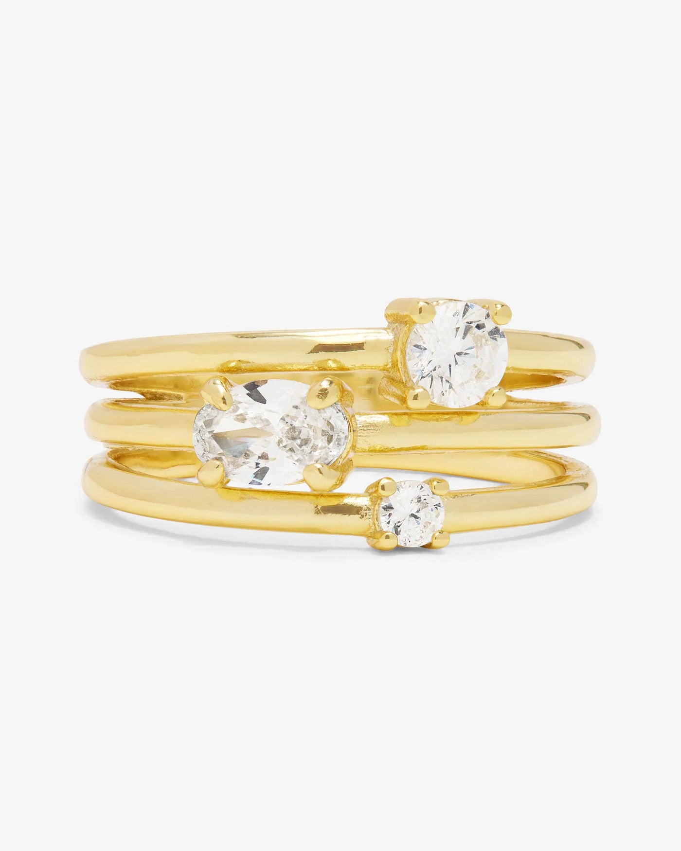 Nina Stacked Ring | Melinda Maria