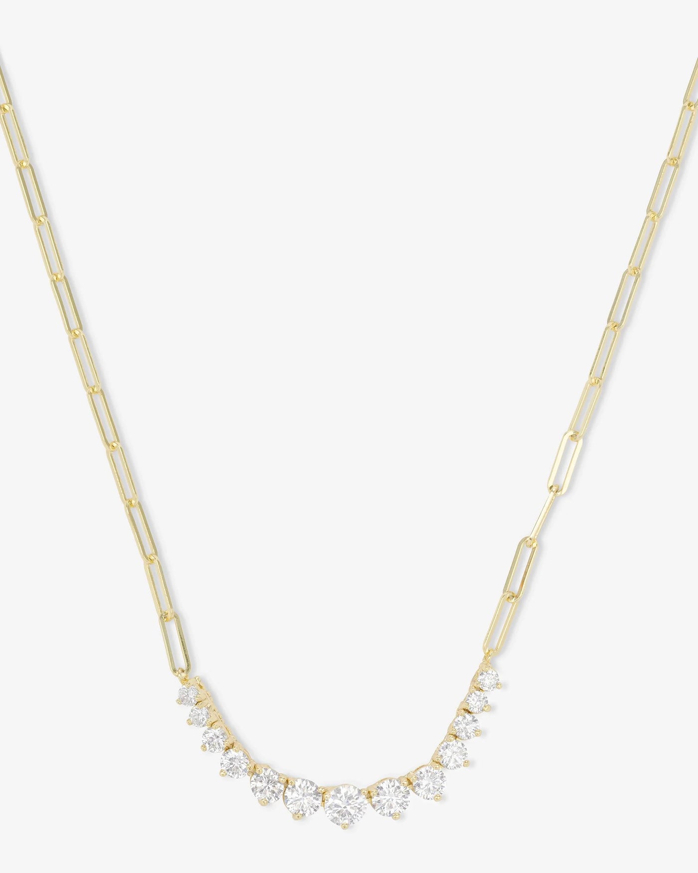 Not Your Basic Graduated Samantha Tennis Necklace | Melinda Maria