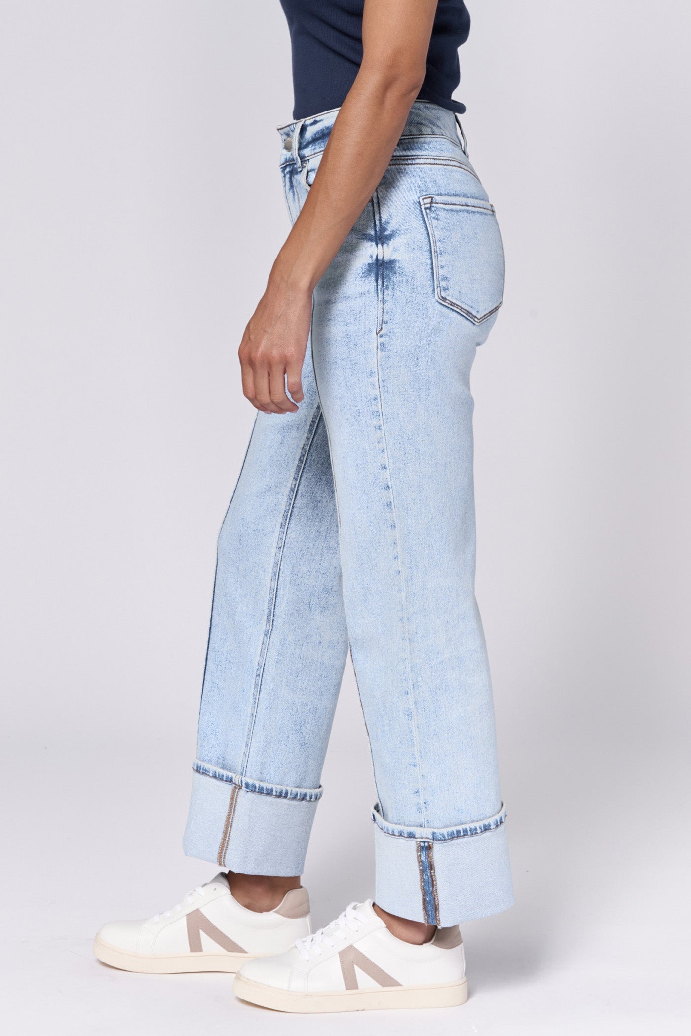 Holly High Rise Cuffed Jean | Dear John