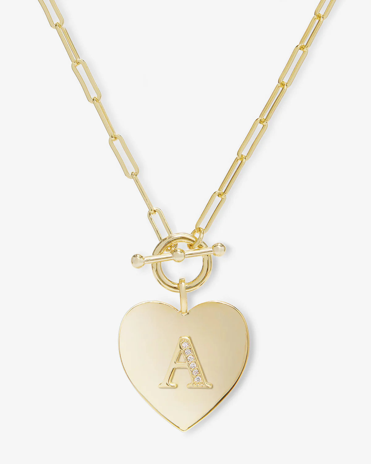 Love Letters Initial Heart Necklace | Melinda Maria