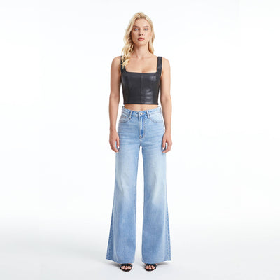 Bella High Rise Wide Leg Jeans | Bayeas