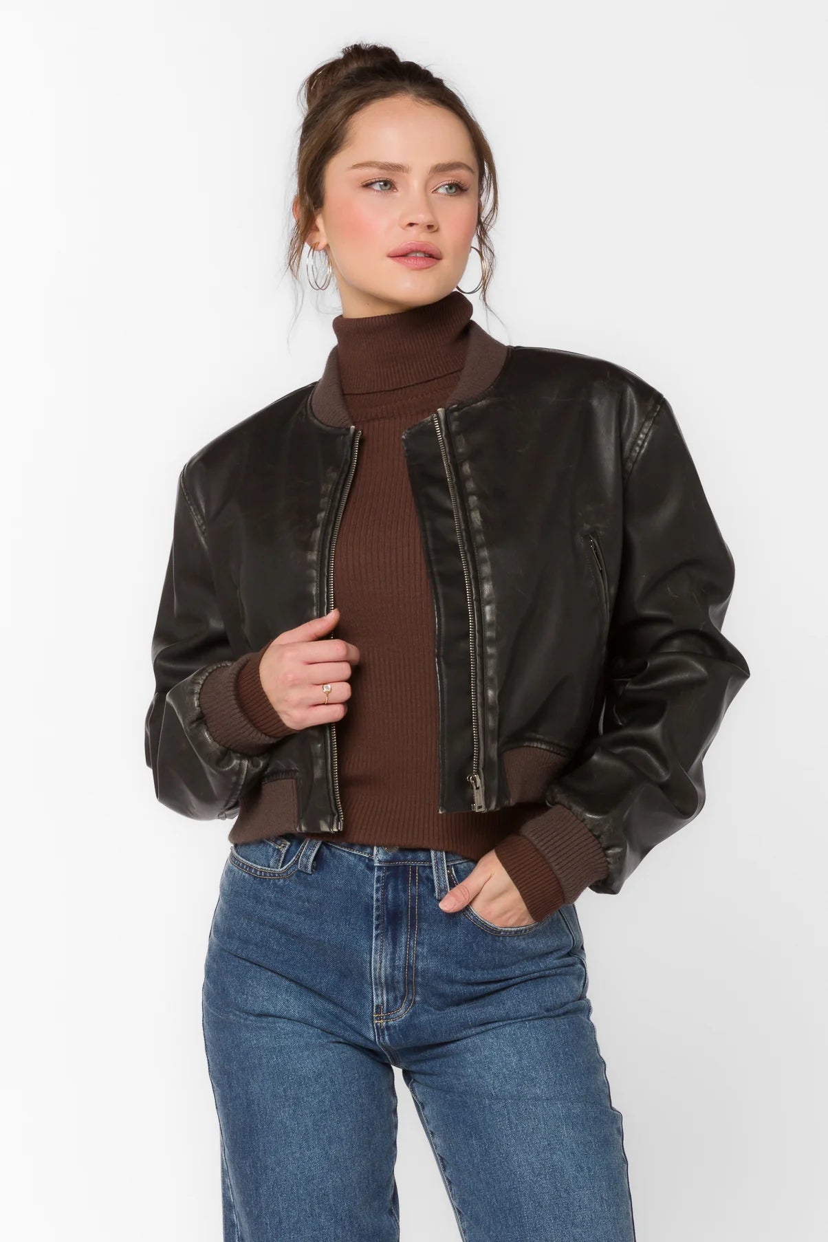 Becca Vegan Leather Jacket