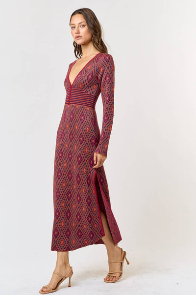 Hayworth Jacquard Dress