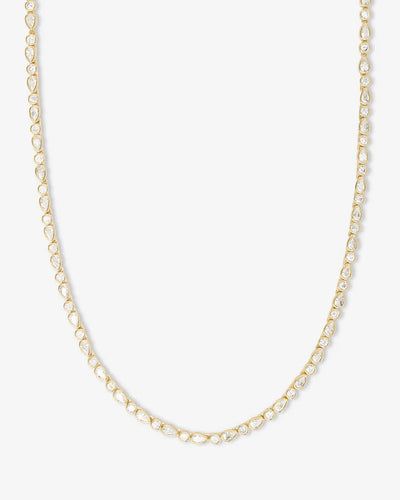 Isla Tennis Necklace 16" | Melinda Maria