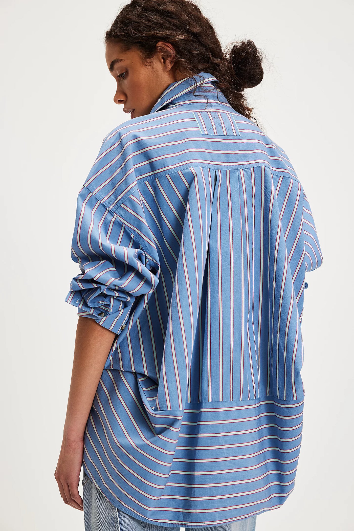 Striped Varsity Vibes Shirt